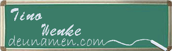 Tino Wenke Visitenkarte